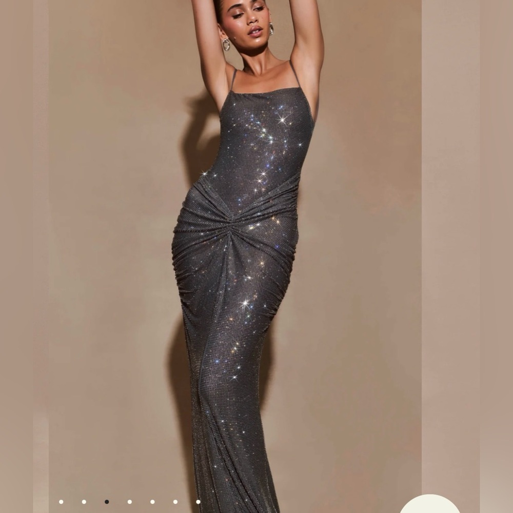 Roisin Diamanté Maxi - Silver